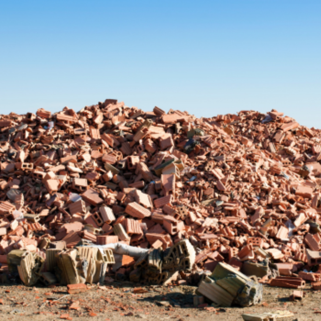 Stock image of construction waste - featured image