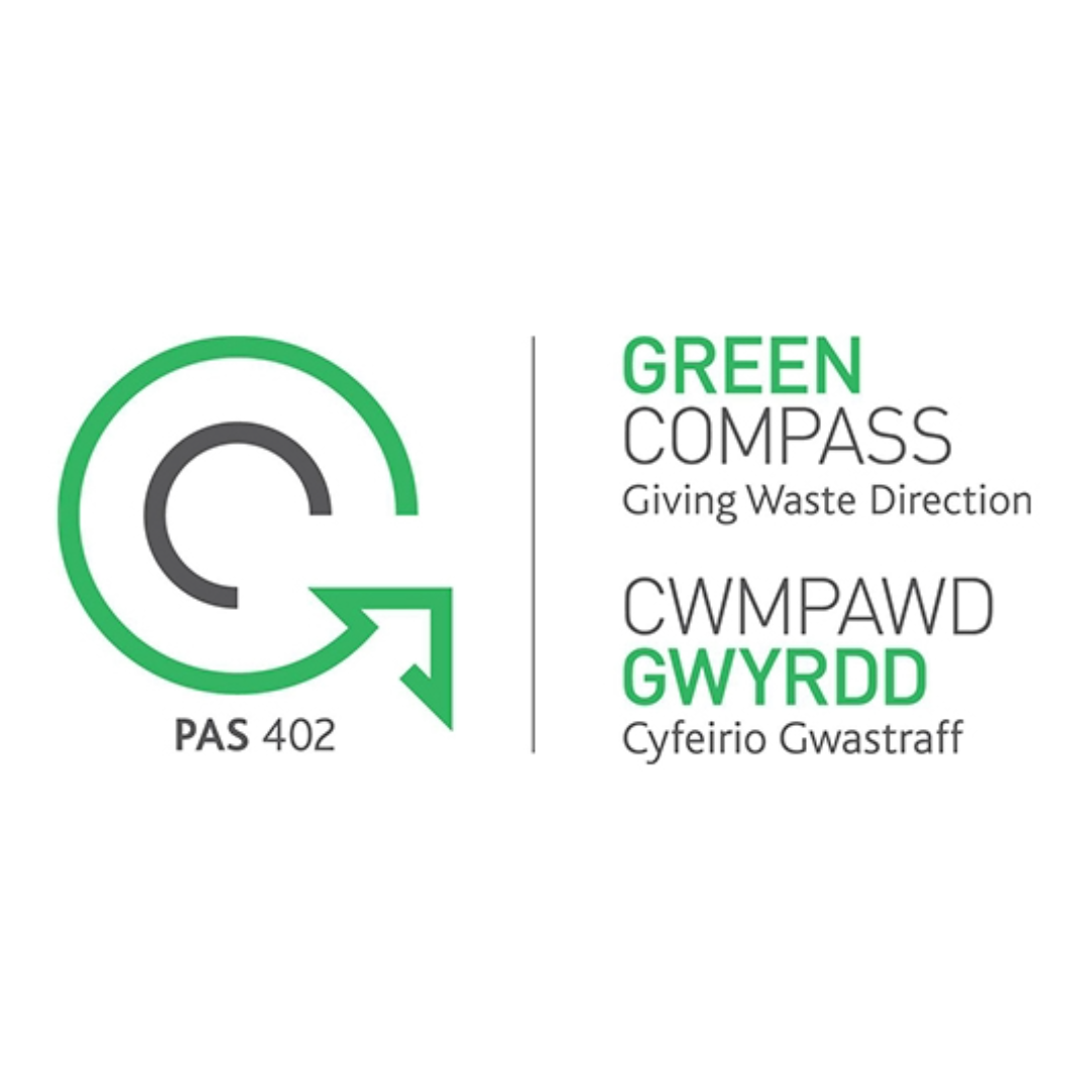 Green compass logo