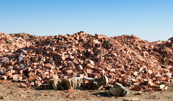 Stock image of construction waste - featured image